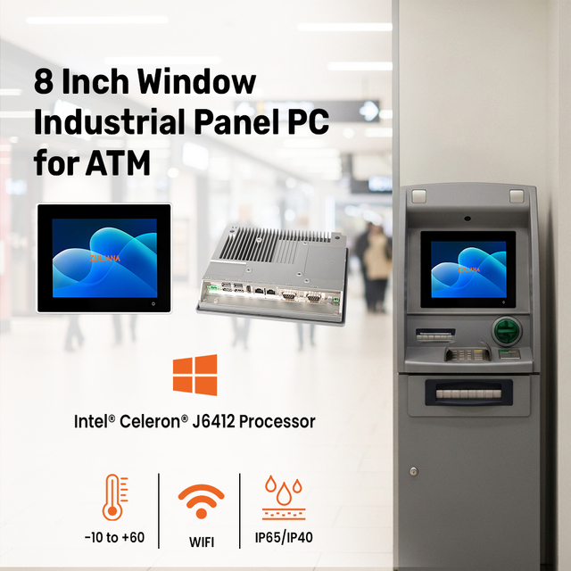 OEM/OEM Factory 8 Inch Embedded All in One Tablet Computer Rugged IP65 Fanless Touch Screen Panel PC