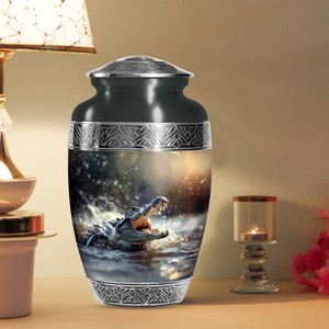 โกศบรรจุอัฐิแบบยุโรปสำหรับผู้ใหญ่ชายและหญิง เป็นมิตรกับสิ่งแวดล้อมและทนทาน (10 นิ้ว) - Product Image 2