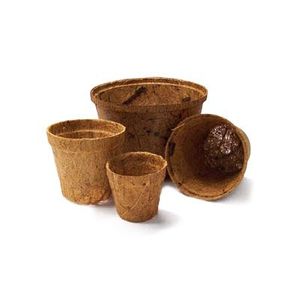 Macetas de Fibra de Coco Biodegradables para Plantas y Flores, Contenedores de Cultivo Ecológicos con Diseño Circular - Product Image 5