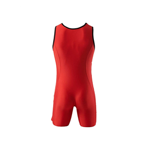 Most Popular Gym Sports Wrestling Unisex Custom Design Sustainable <b>Cheap</b> Factory Price Wrestling Singlets - Product Image 6