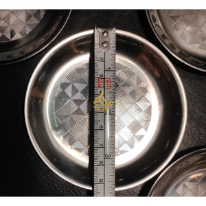 Classic Design Round Shape Metal <b>Coasters</b> With <b>Silver</b> Finished Tableware Mat & Pads Tea & Coffee Cup Serving <b>Coaster</b> Supplies - Product Image 4