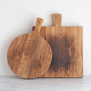 Planche à découper en bois écologique fabriquée en bois de qualité pour une découpe et un hachage sécurisés des aliments - Product Image 4