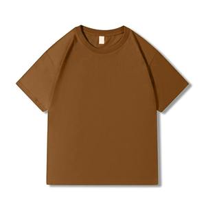 เสื้อยืดผู้ชายผ้าฝ้าย 100% พิมพ์ลายตามสั่ง พร้อมโลโก้แบรนด์ของคุณ เสื้อยืดลายกราฟิกผู้ชาย เสื้อยืดโอเวอร์ไซส์ผู้หญิงแบบเรียบ - Product Image 2
