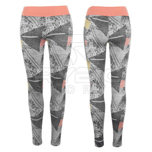 Leggings de sublimation durables très demandés pour femmes, impression numérique de haute qualité, pantalons de sport, yoga, course à pied et fitness - Product Image 3