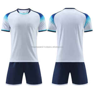 Venta al por mayor Adultos Entrenamiento Deportivo Manga Corta Equipo de Competición Ropa Deportiva Uniforme de Fútbol Conjunto Para Hombres Unisex - Product Image 4