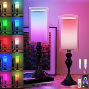 โคมไฟตั้งโต๊ะไม้มะม่วงแบบทิฟฟานี่ขายส่ง - Product Image 6