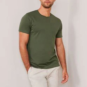 Camisetas Básicas Lisas para Hombre, Todos los Colores Disponibles, Color Sólido, Logotipo Personalizado, Ropa al por Mayor, Camiseta Unisex para Adultos de Tela Tri-Blend - Product Image 1