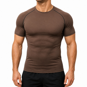 Gym <b>Compression</b> T <b>Shirts</b> <b>Custom</b> <b>Design</b> Performance Workout Wear Export Pakistan OEM Manufacturing Supply - Product Image 6
