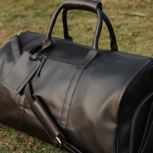 Bolsa de Viaje de Cuero Estilo Industrial de Alta Calidad, Impermeable, con Logotipo Personalizado, MOQ Bajo, Precio Razonable - Product Image 3