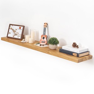Mango <b>Wood</b> Single <b>Rustic</b> Living Room Wall <b>Shelves</b> & Floating <b>Shelves</b> OEM Custom Wholesale | Aqudus Saleem India - Product Image 4
