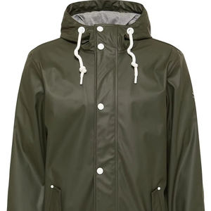 Imperméable à capuche en PU respirant, pliable et confortable de haute qualité pour les trajets par temps de pluie - Product Image 3
