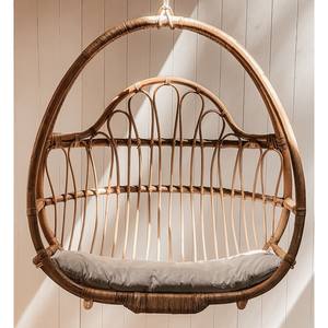 Nueva llegada al por mayor: Silla colgante de ratán hecha a mano, ecológica, de doble asiento, para resort y villa, de fabricante vietnamita. - Product Image 1