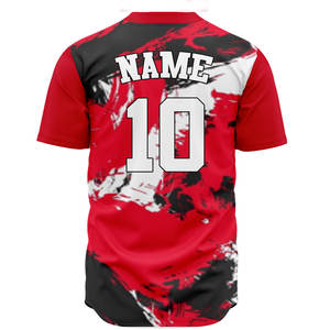 Maillot de baseball personnalisable pour homme, doux, respirant, anti-humidité, antibactérien, en polyester, chemise de baseball sur mesure - Product Image 4