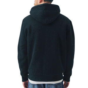 Textured Borg <b>Lined</b> Zip Up <b>Hoodie</b> <b>Mens</b> Sherpa Fleece Jacket Warm Winter Casual Streetwear Outerwear Wholesale Clothing Suppliers - Product Image 2