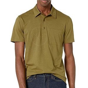 Camisetas Polo de Corte Holgado, Fáciles de Usar, de Algodón Suave, Estilo Básico, Cómodas para el Día a Día, Transpirables y Ligeras - Product Image 1