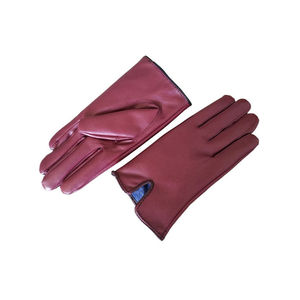 Gants d'hiver unisexes coupe-vent en cuir enduit de polyuréthane, chauds, pour l'extérieur, avec doigts tactiles, parfaits pour les fêtes - Product Image 4