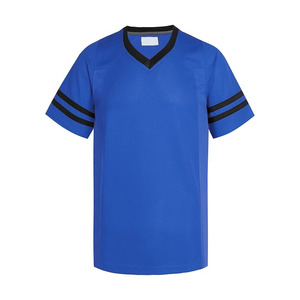 Camiseta Deportiva de Manga Corta para Hombre, Cuello en V, Estampada, 100% Poliéster, Secado Rápido, para Fútbol, Entrenamiento y Equipo - Product Image 4