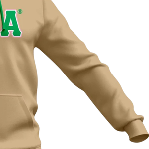 Sweat à capuche en chenille AKA Sorority Inc. pour femme, couleur beige, avec lettres grecques brodées, doublure en satin, qualité supérieure, pull décontracté - Product Image 4