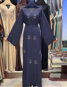 2026 New Dubai Style Vintage Abaya Traditional Islamic Women's Saudi Arabian Lightweight Maxi Length Ramadan Polyester Muslim - Product Image 5