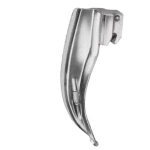 Lame de laryngoscope manuelle certifiée CE, acier inoxydable de qualité supérieure, longueur de travail personnalisée 75 mm, instruments chirurgicaux pour enfants - Product Image 4