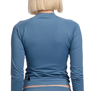 Rash Guard de Alta Calidad para Mujer, Diseño Liso Personalizado, Colores Sólidos, Ropa Deportiva para Gimnasio y Fitness, Rash Guards para Mujer - Product Image 6