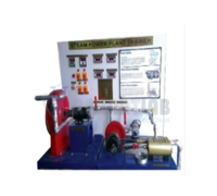 Simulador de Central Eléctrica de Vapor |   Equipo de Laboratorio para Generación de Energía Térmica por Calentamiento Eléctrico |   Modelo de Entrenamiento en Ingeniería Mecánica