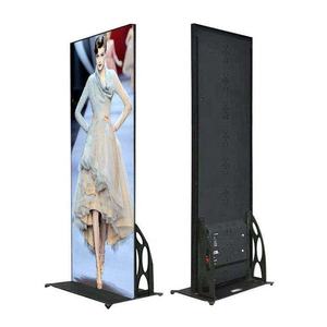 จอแสดงผลดิจิทัลแบบตั้งพื้นในอาคาร ป้ายโฆษณา LED แบบเคลื่อนย้ายได้ สำหรับลิฟต์ ห้างสรรพสินค้า และสถานศึกษา - Product Image 2