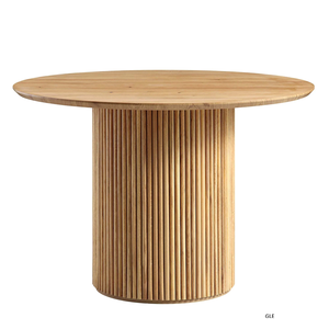 Luxury Wooden Living Room Drink Table <b>Small</b> Side Table for Living Room or Bedroom Round Coffee Table - Product Image 1