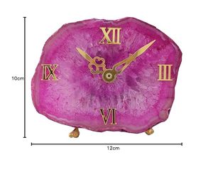 Horloge de table en résine faite à la main de luxe, thème océan, moderne, étanche, surdimensionnée, veilleuse, pour retraite, mariage, décoration intérieure, salle à manger - Product Image 2