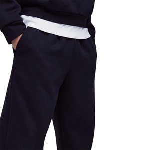 Pantalon de survêtement streetwear OEM personnalisé, coupe ample, jambe large, taille élastique, en coton épais, écologique, haute qualité, coupe classique - Product Image 4