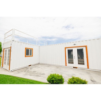 Maisons miniatures de haute qualité, maisons modulaires en acier modernes pour une habitation résidentielle, un hébergement temporaire et un usage commercial