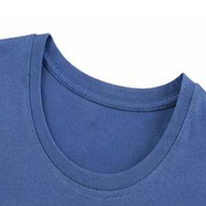 T-shirts pour hommes en jersey 100% coton, vente en gros, logo personnalisé, t-shirt à col rond en coton, t-shirt à manches courtes pour hommes - Product Image 2