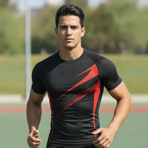 Uniforme de Compresión con Logotipo Personalizado Premium, Conjunto de Ropa Deportiva para Hombre, Sublimado, para Entrenamiento de Baloncesto - Product Image 5