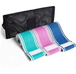Bandas de Resistencia para Ejercicios de Glúteos, Fabricadas con Tela de Nailon Ecológica, Resistencia Media, Personalizables, Diseño Nuevo de Alta Calidad - Product Image 1