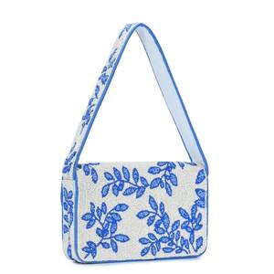 Bordado de Cuentas Personalizado Hecho a Mano con Cuentas de Semilla, Estilo Cruzado de Alta Calidad - Product Image 1