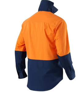 Camisas de Trabajo Transpirables de Alta Visibilidad con Reflectores de Seguridad, 100% Poliéster, para Motocicleta - Product Image 5