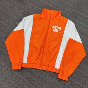 Wholesale Custom <b>Mens</b> Nylon Windbreaker <b>Jacket</b> and Jogging Shorts Set Lightweight <b>Summer</b> Gym Sportswear - Product Image 2