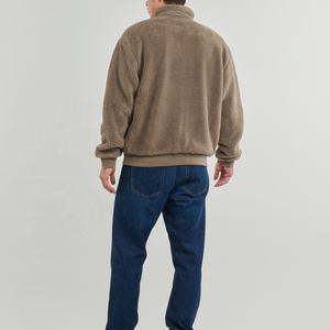 Veste polaire Sherpa pour homme PLAYER NETWORK, best-seller, coupe-vent, respirante, séchage rapide, col rond, fermeture éclair sur le devant, logo - Product Image 5