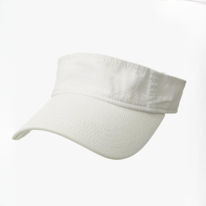 Casquette de soleil unie personnalisable en coton réglable pour activités de plein air et voyages - Product Image 1
