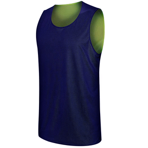 Sportswear Custom Logo Good Quality Polyester Mesh Basketball Vest Breathable Training Vest Jersey Sublimation Lightweight Vest - Product Image 1