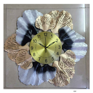 Modern <b>Design</b> Home Decoration Iron Metal <b>Wall</b> <b>Clock</b> Excellent Quality Quartz Motive for Living Room Export - Product Image 6