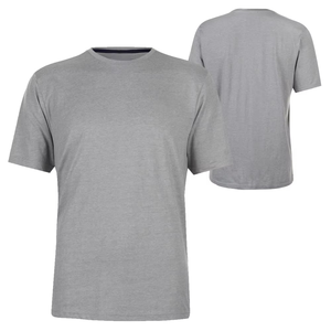 Nueva camiseta deportiva de gimnasio de manga corta con cuello redondo, transpirable, de secado rápido, de calidad, para hombre, corte regular, con logo, 100% algodón, Geo Brothers - Product Image 1