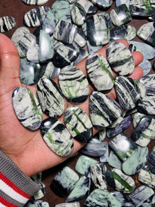 Exclusive Top Quality 100% Natural Kammererite Cabochon High Quality Loose Gemstone <b>Healing</b> <b>Crystal</b> Lot Ready for Sale - Product Image 4