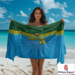 Custom Printed Polynesian Sarong Hawaiian Pareo Lightweight Beach Wrap Tropical Resort Wear OEM ODM Factory - Product Image 1