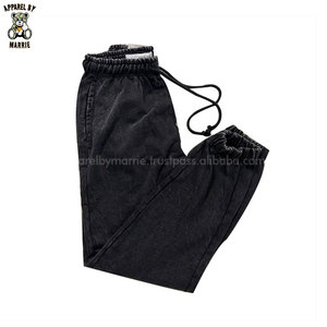 Conjunto Deportivo de Algodón Grueso para Hombre, Estilo Vintage, Corte Holgado, Puños Acanalados, Acabado Suave, Ropa Personalizada para Adultos - Product Image 3