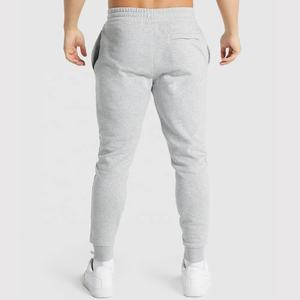 Vente en gros Pantalon de jogging coupe ajustée pour hommes 65% coton 35% polyester Sérigraphie personnalisée Pantalon de survêtement mode urbaine pour hommes - Product Image 2