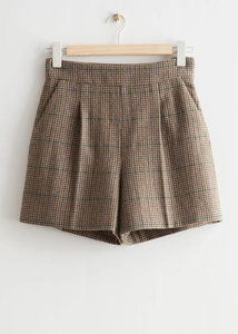 Women's <b>Waterproof</b> Breathable High Waist Casual Woven Solid <b>Overalls</b> Shorts - Product Image 2