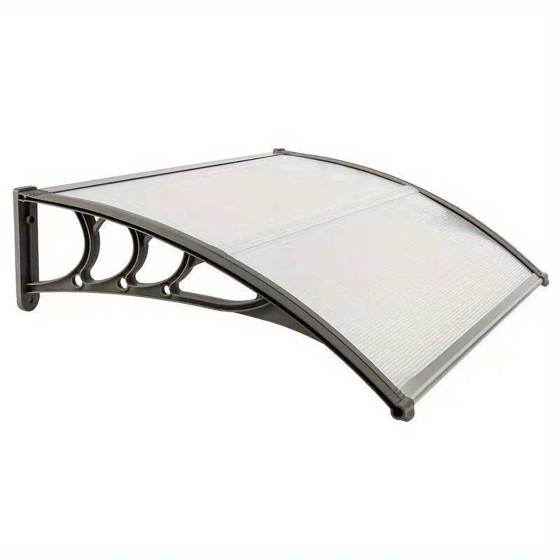 Transparent Plate Grey Bracket Color