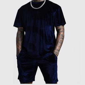 RABUSH SPORTS Offre Spéciale – Ensembles de Survêtements Courts en Velours Personnalisables, Respirants, Faible MOQ, Logo Personnalisé, 100% Laine, Homme, Été, Unisexe, Haute Qualité - Product Image 6