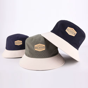 Gorra de Sol para Hombre de Poliéster de Secado Rápido, con Logotipo Personalizado al por Mayor, de Alta Calidad, con Etiqueta de Plástico Impermeable y Corte Láser - Product Image 4